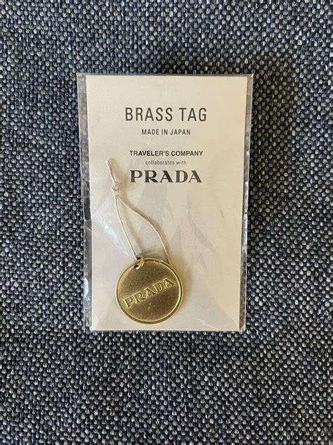 Travelers Company Prada •Brass Tag 